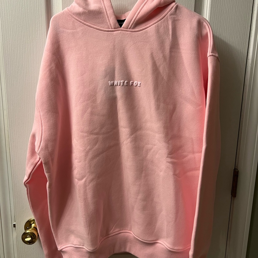 White Fox Boutique Leisure Series Posy Pink Hoodie
